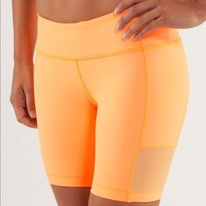 Lululemon Creamsicle Biker Shorts